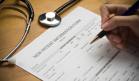 Perito Urology Patient Paperwork